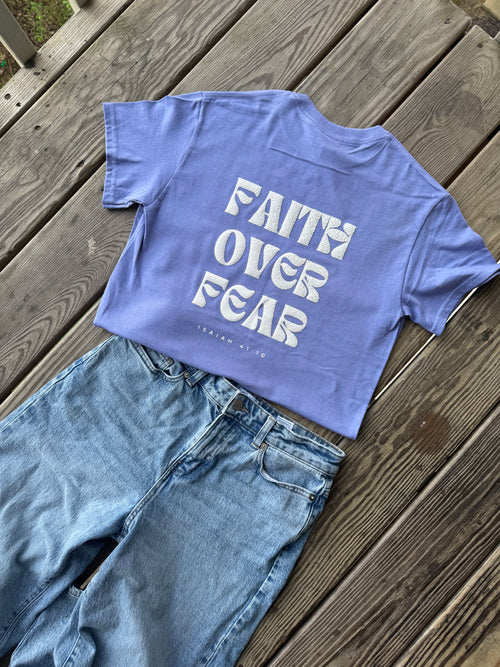 Faith Over Fear Puff Tee