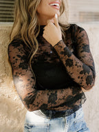 Pre-Order | Midnight Mesh Top